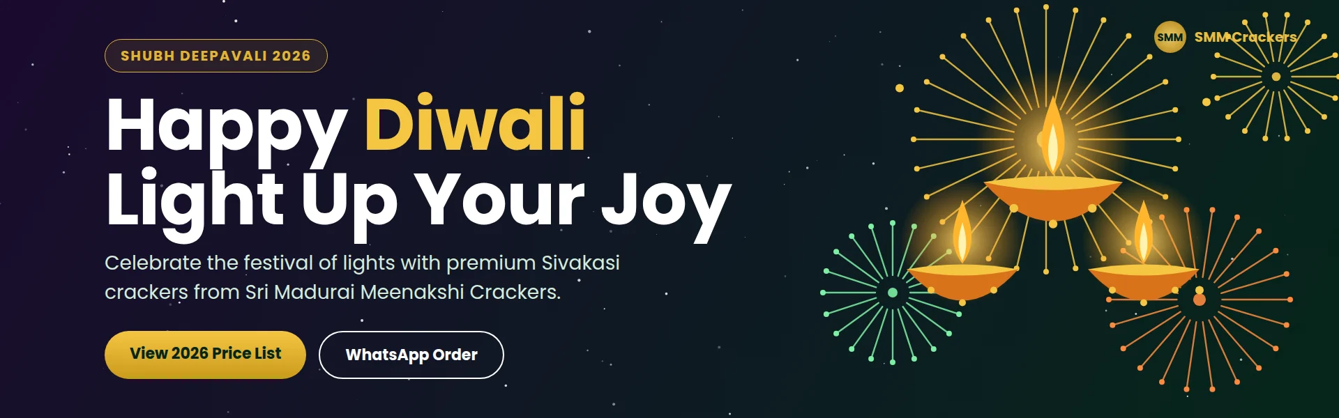 2026 Diwali Fireworks Mega Sale