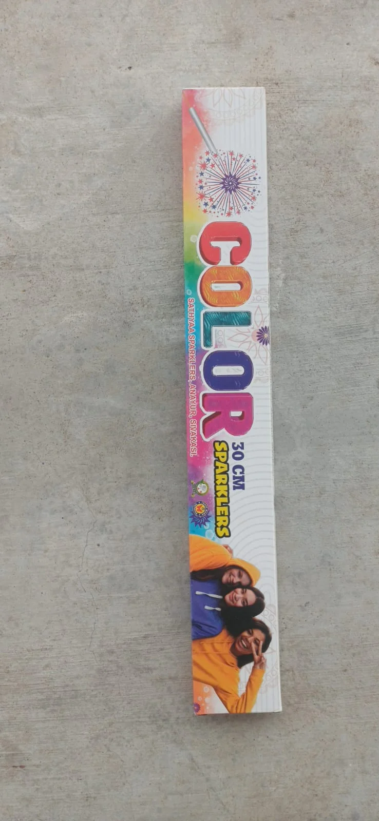 30 Cm Colour Sparklers (5 Sticks)